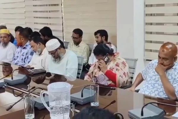 সাজাপ্রাপ্ত বিএনপি নেত্রী আইনশৃঙ্খলা সভায়, ওসির দাবি শনাক্ত করা যায়নি
