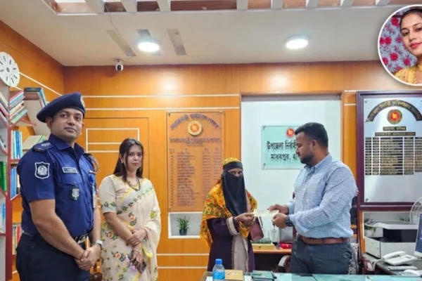 সৌদিতে নির্যাতনের শিকার রেহেনার পাশে মাধবপুরের ইউএনও