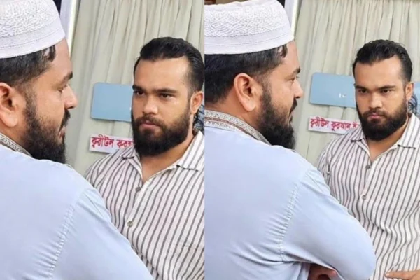 শিশুকে যৌন হয়রানির অভিযোগে শিক্ষককে সপাটে চড় বাবার, ভিডিও ভাইরাল