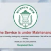 টানা তৃতীয় দিনের মতো বন্ধ বাংলাদেশ ব্যাংকের ওয়েবসাইট