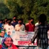‘শেখ হাসিনা আসছে’ স্লোগানে  নিষিদ্ধ ছাত্রলীগের ঝটিকা মিছিল